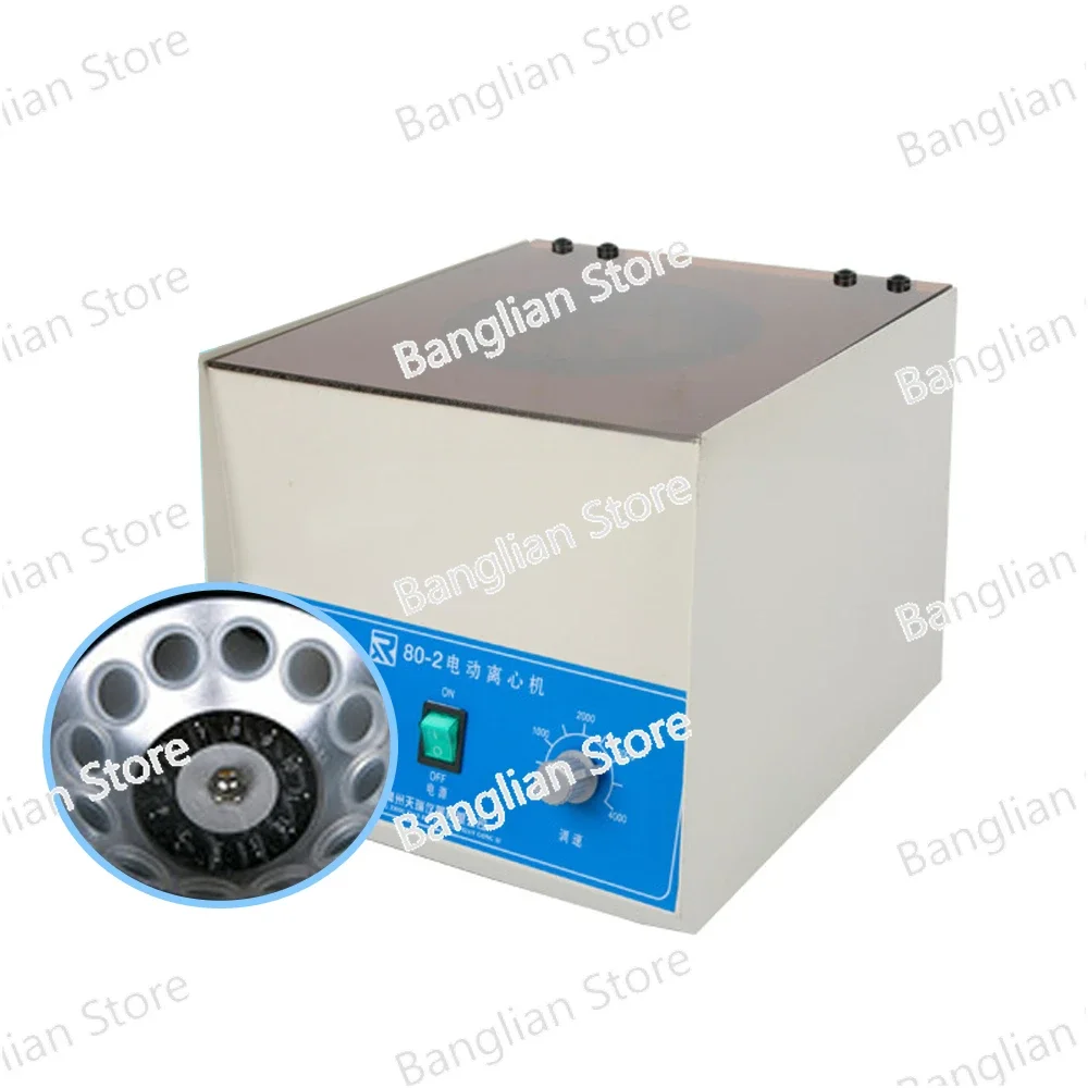 Electric Centrifuge for Laboratory Medical Practice Machine, PRP Serum Separation, Desktop Lab, 80-2, 4000rpm