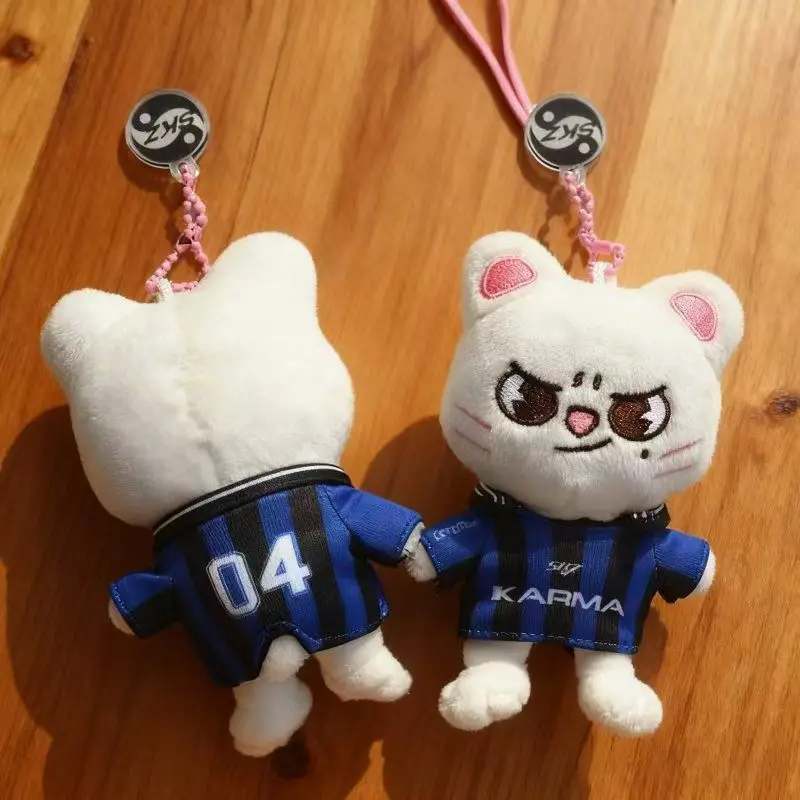 SKZ Stray Kids Plüsch-Schlüsselanhänger-Anhänger SKZ Plüschpuppen-Anhänger Fang Can Li Longfu Felix KARMA SKZOO Plüschtier Kindergeschenk