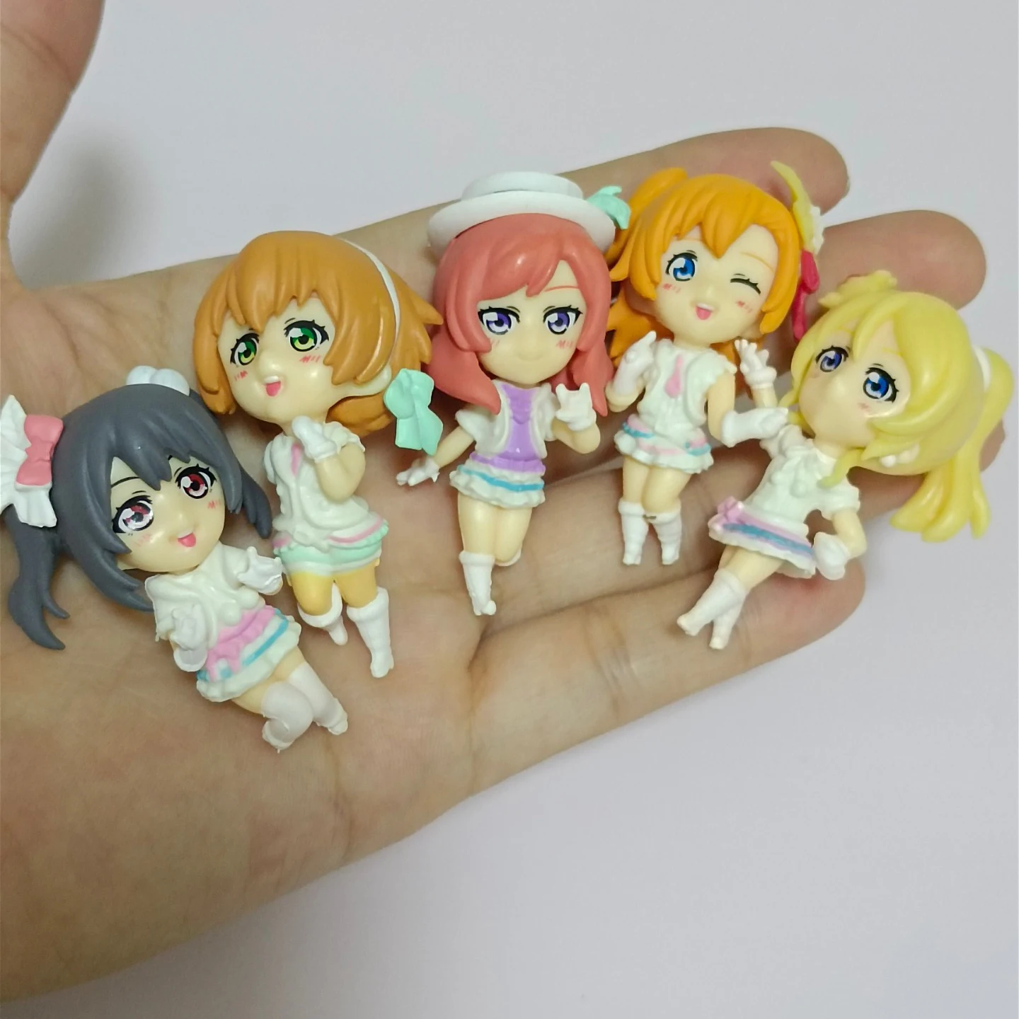 5Pcs/1Set Lovelive School Idol Project Nico Yazawa Figure Maki Nishikino Rin Hoshizora Ellie Model Toy Gift Anime Aciton Figure