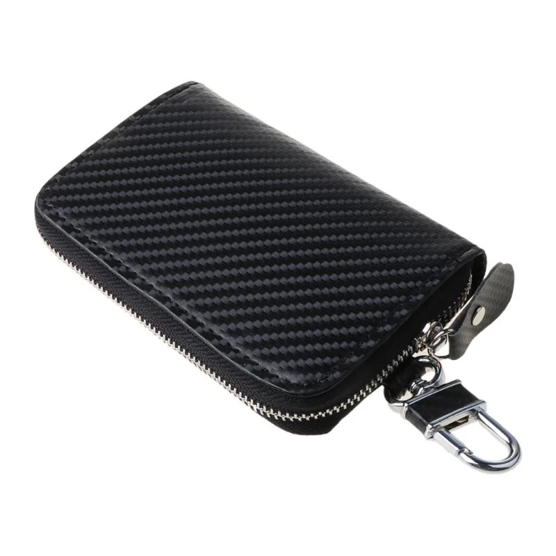 Auto Schlüssel Signal Blocker Fall Signal Schild Fall Schutz Tasche Für Auto Schlüssel Ring Keyless RFID Blocking Tasche Zubehör – Detail 2
