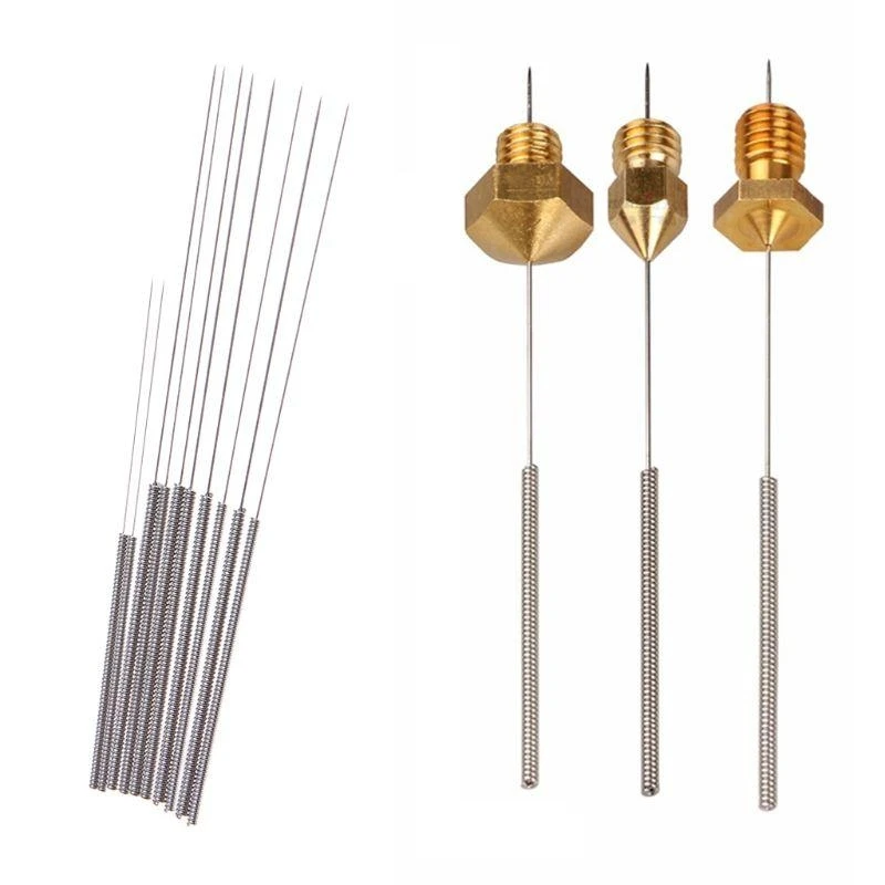 090f 10pcs Исправленная сопло насадка из нержавеющей стали.