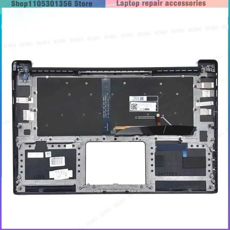 New Shell For XPS 15 9560 Precision 5520 M5520 Laptop Keyboard Frame Upper Palmrest Cover Case Black 0Y2F9N