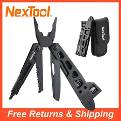 NexTool 9 In 1 Multitool Wrench Knife Multi Functional Tool Folding Pliers Wood Saw Slotted Screwdriver Outdoor EDC Hand Tools