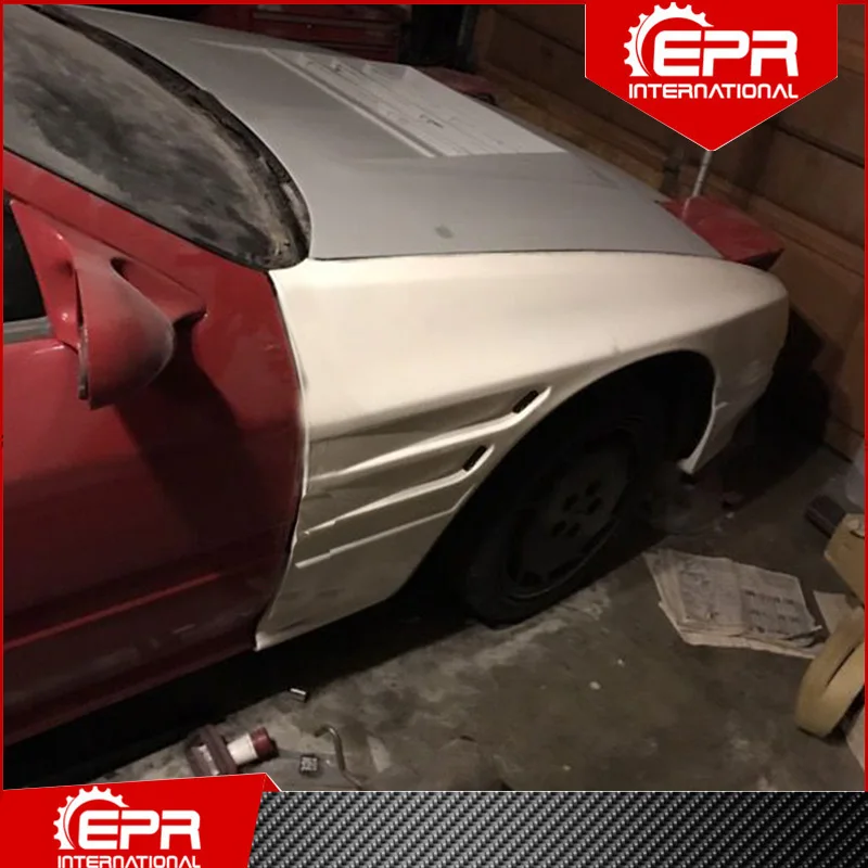 

For Mazda RX7 FC DMAX +25MM Wide Glass Fiber Front Fender Trim RX7 FRP Wide Fender Part Body Kit