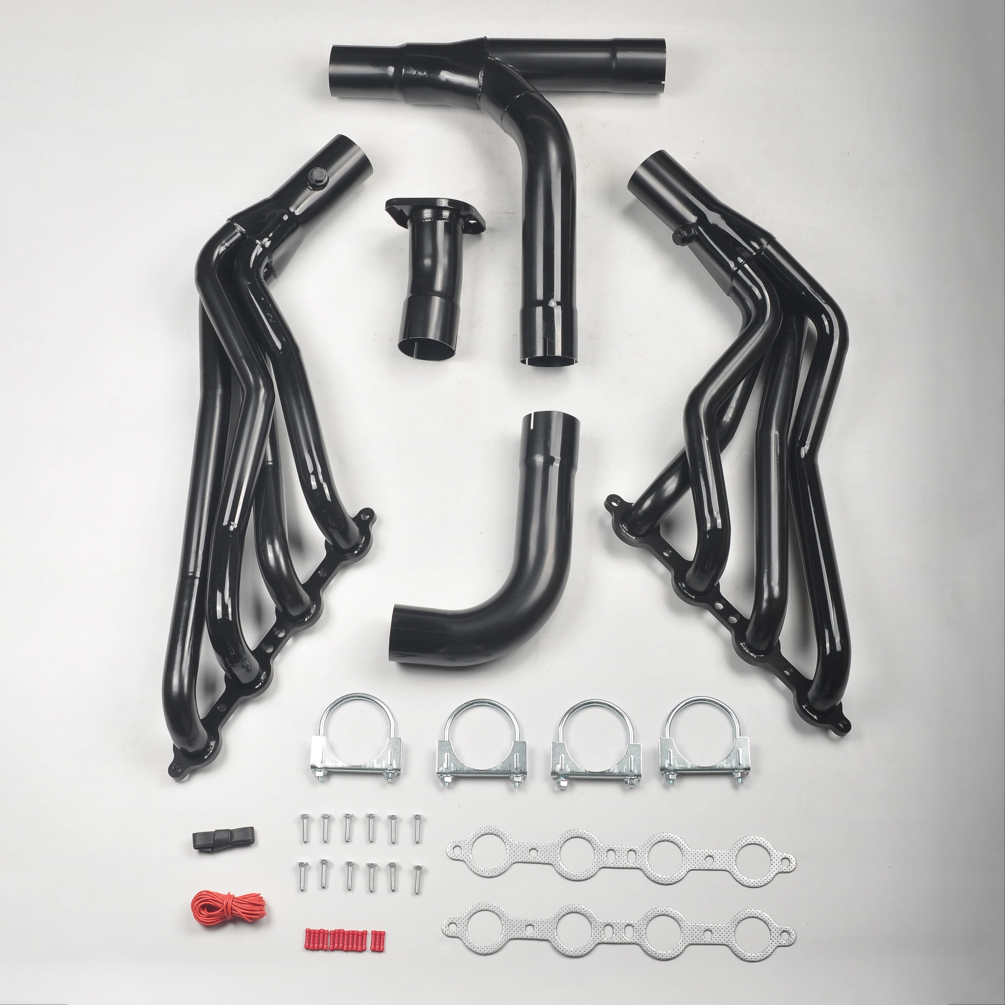 

Комплект выпускного коллектора и прокладок для Chevy/GMC GMT800 Silverado/Sierra/Avalanche 1500 1999-2006 годов выпуска с Y-образной трубой