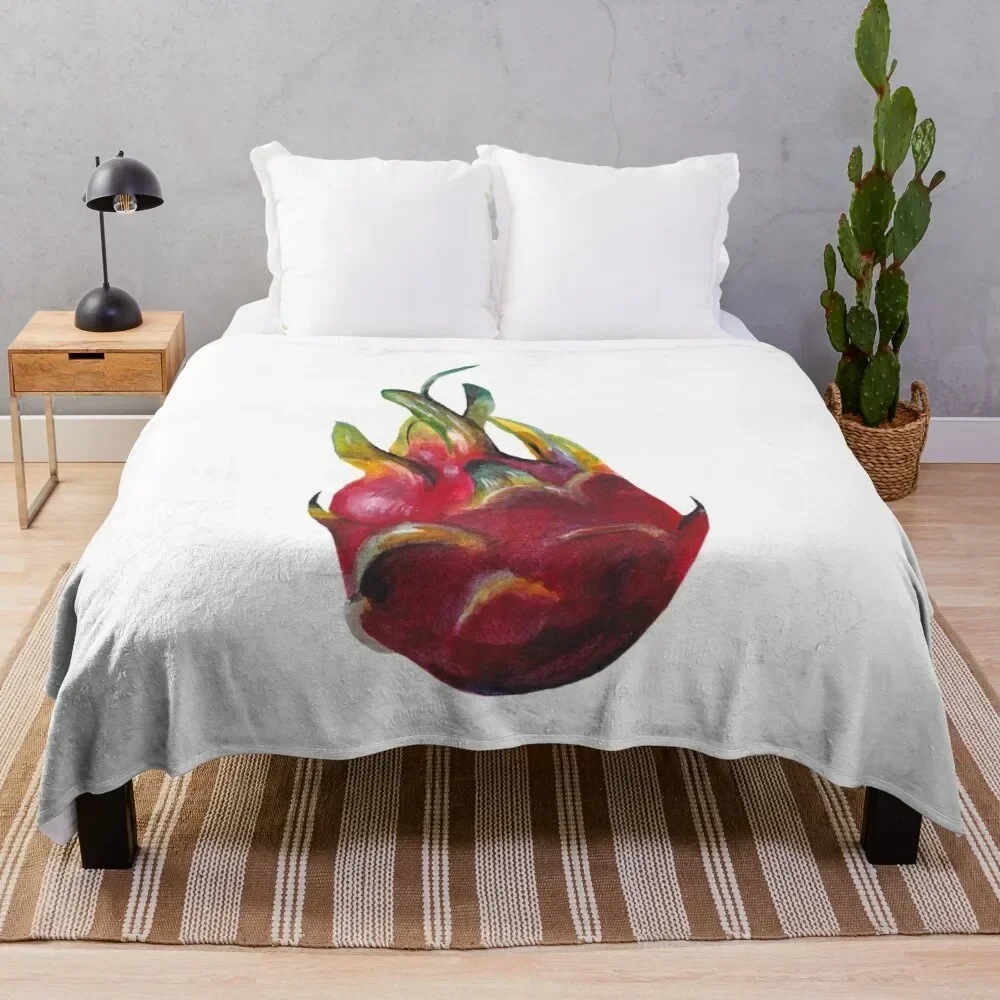 Blanket Fresh Delicious Fruit for Bed Sofa Couch Decor Lightweight Super Soft Blanket for Kids Boys Girls Pitaya Flannel Throw