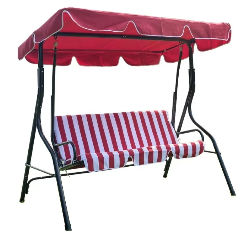 

High quality modern design outdoor courtyard garden swing chair park metal outdoor furniture