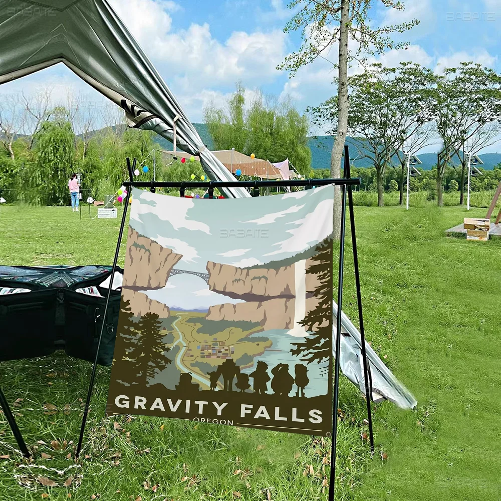 G-Gravity F-Falls Large Size Shop Art Promotion Advertising Booth Flag Hanging Banners