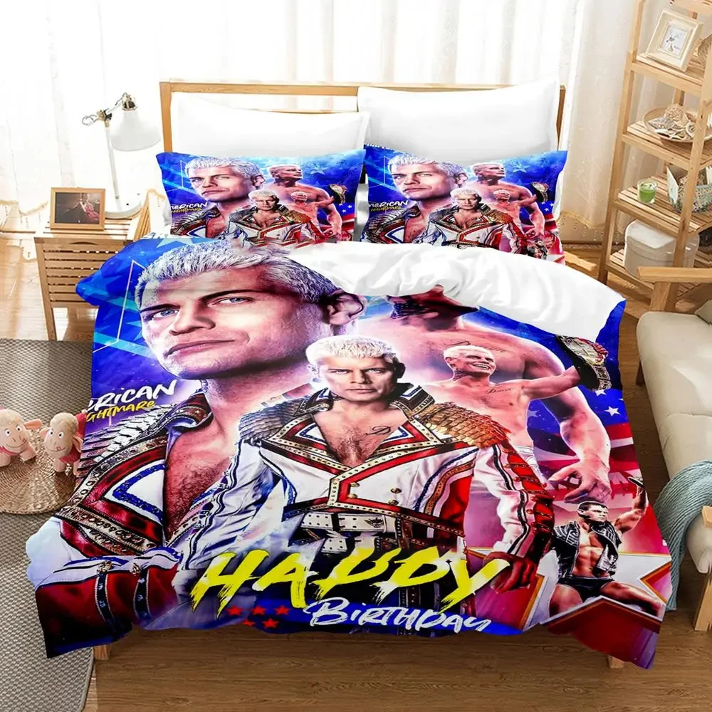 American Nightmare Adult Boys Anime Bedding Set 2024 Duvet Cover Bed Set Quilt Cover Pillowcase Single Twin Full Queen King Size