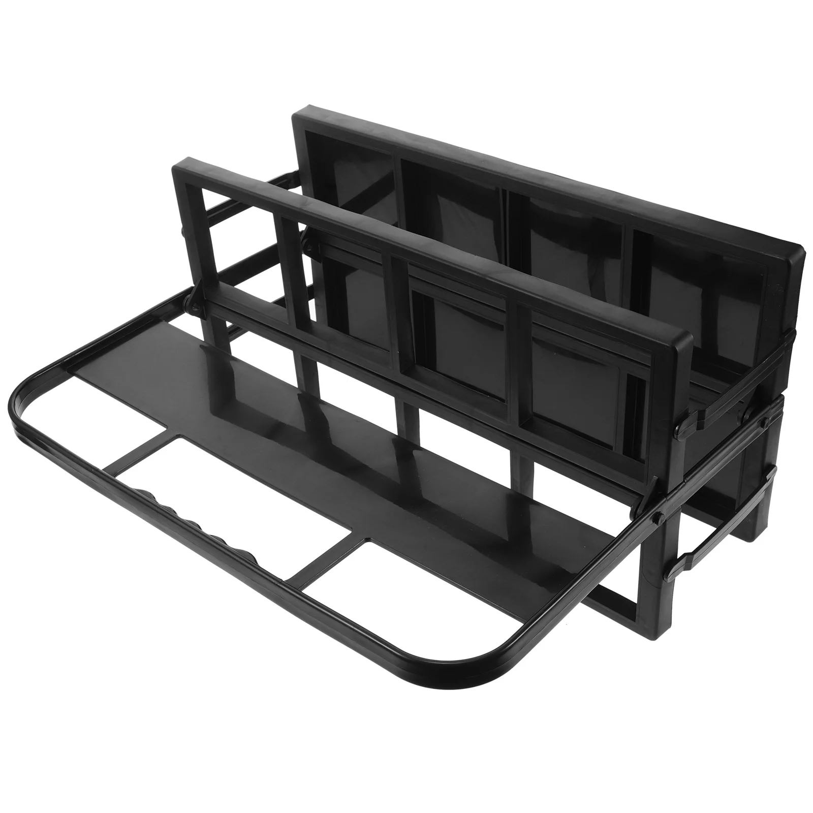 

8-Hole Handheld Water Bottle Rack Sturdy Portable Drink Carrier Holder Smooth Space-Saving Reusable Plastic Cup Stand Beer Rack