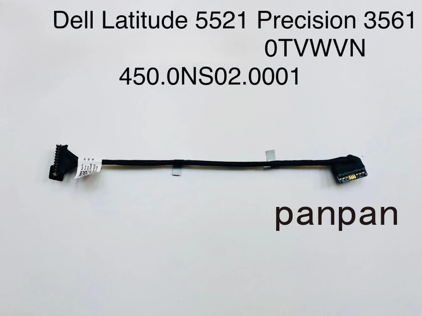 

Кабель Аккумуляторный 0TVWVN, черный, для Dell Latitude 5521 Precision 3561