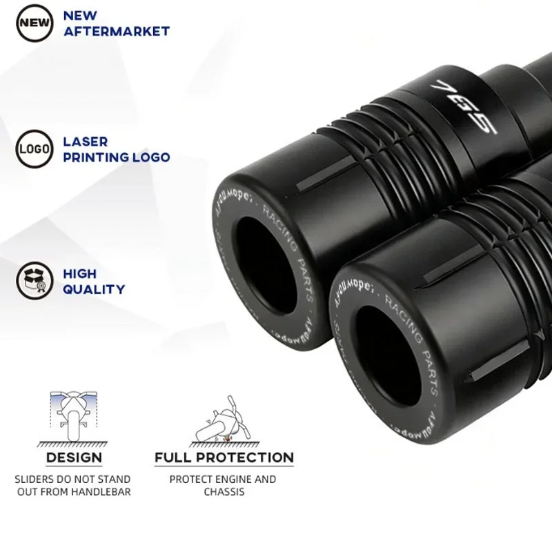 Crash Bar Frame Sliders Crash Protector Falling Protection Accessories For Triumph Street Triple 765 SpeedTriple765 765RS 765R