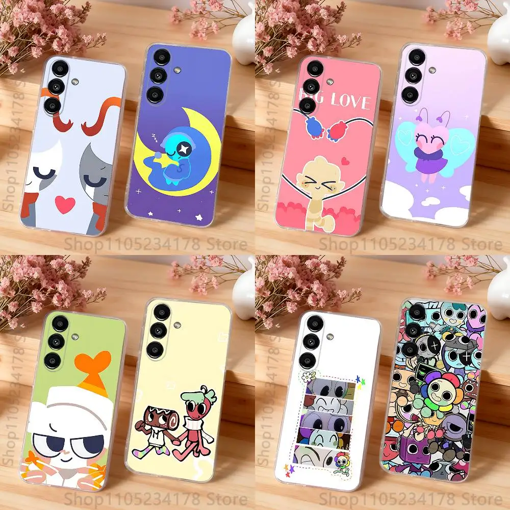 

Phone Case For Samsung S30,S25,S24,S23,S21,S22,S20,S10,5G,FE,lite,PIus,Ultra D-Dandys Cute W-Worlds CUTE Transparent Cover