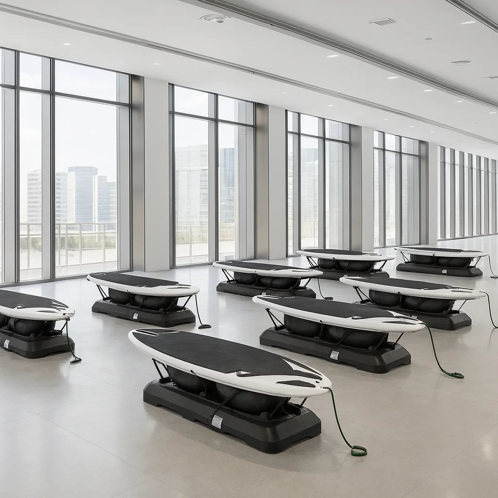 Professional Spring System Pilates Reformer Machine Multifunctional Surfboard for Home Studio Gym Equipment Board Surfing