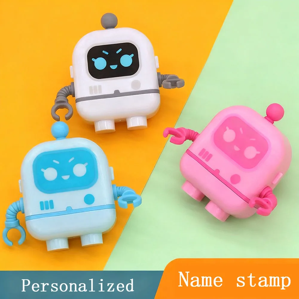 

Cartoon Children name Seal Students Washed Non - Fading Fabric and Textile seal Stamp DIY for Children Name stamp Gift