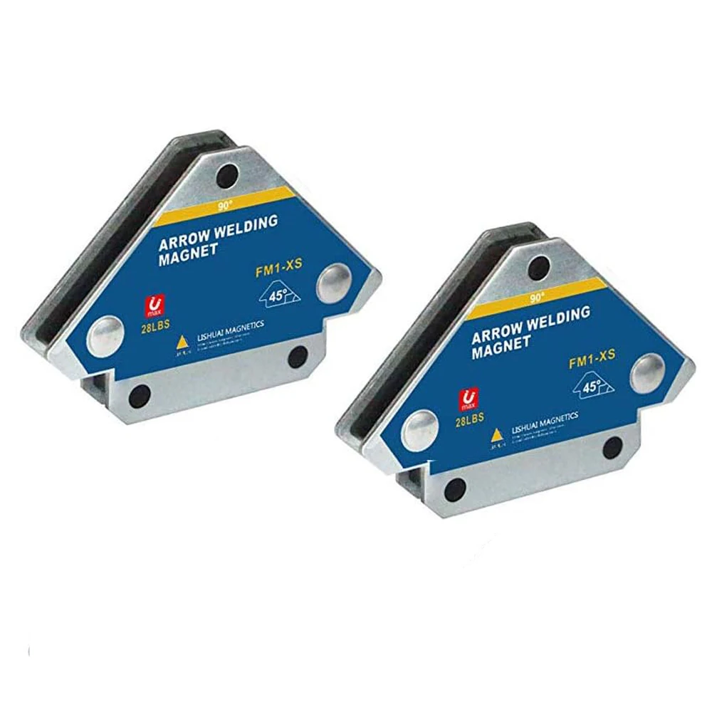 2 stücke 12,5 KG Magnetische Schweißen Halter Winkel Solder Pfeil Magnet Schweiß Fixer Stellungs Ferrit Halten Hilfs Locator Werkzeuge – Detail 11
