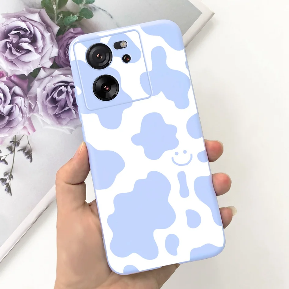 For Xiaomi Mi 13T Pro Case 2023 Cool Fashion Pattern Slim Matte Soft Silicone TPU Cover For Xiaomi 13T Pro Mi13T Mi13TPro Bumper