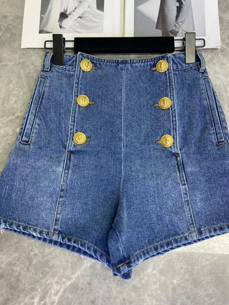 

2024SS Summer New Women Casual High Quality Cowboy Denim Shorts Pants for Female Gdnz 4.01