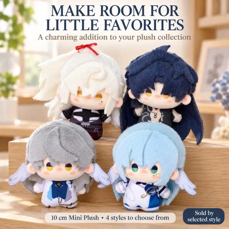 Honkai Star Rail Sunday Robin Blade Jing Yuan Cute Chibi Nunu Doll Anime Stuffed Figure Kawaii Cartoon Room Decor Birthday Gift
