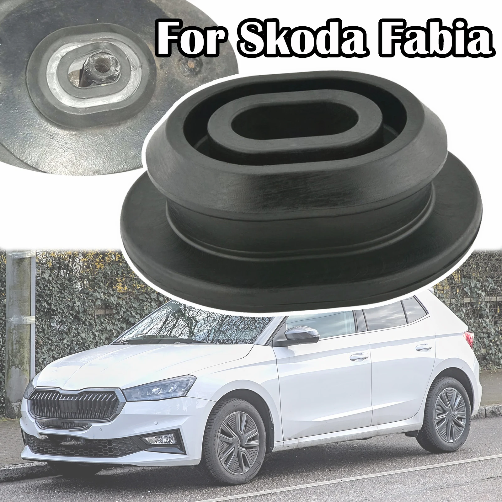 

2X Radiator Mount Buffer Pad Bushing For Skoda Fabia Octavia 1Z 5E Yeti 5L Superb 3T Intercooler Lower Support Rubber Insulator