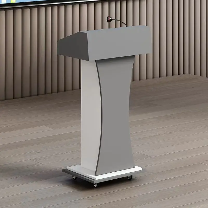Simple lectern Movable lectern Conference room Lecture hall Presiding desk Shopping guide desk Welcome Reception