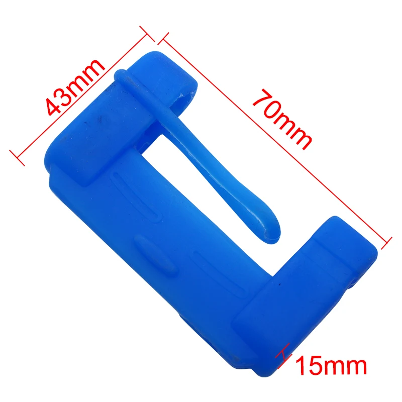 Universal Car Seat Belt Buckle Clip Protector Silicone Interior Button Case Anti-Scratch Cover Safety Accessories