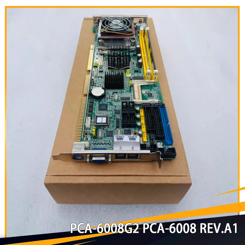 For ADVANTECH PCA-6008G2 PCA-6008 REV.A1 Industrial Motherboard