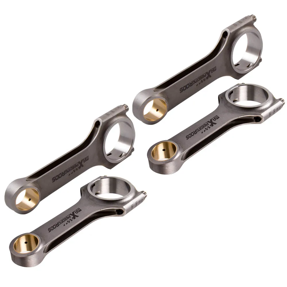 For MaXpeedingrods 4340 Forged Steel H-Beam Connecting Rods for VW Golf MK3 Jetta 2.0L ABA 8V ABF 16V 159 mm Manufacture