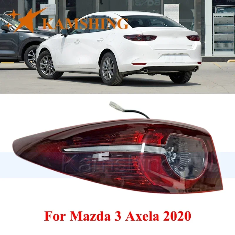 

CAPQX внешний задний бампер задний фонарь для Mazda 3 Axela 2020 задний фонарь задний стоп-сигнал резервный фонарь фонарь заднего хода