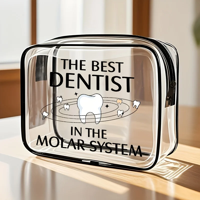 

Dental Care Tool Bag - Large Capacity Portable Pouch for Toiletries and Cosmetics, Ideal for Family Travel, Perfect Gift for Bir