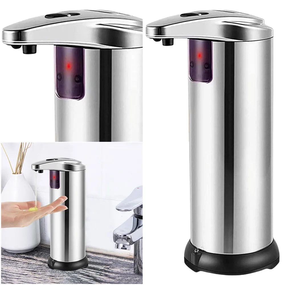 

1/2PCS Automatic Soap Dispenser Touchless Hands Free Auto Soap Dispenser Intelligent Liquid Soaps Container Bathroom Accessories