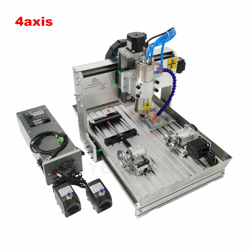 5-assige houtfrees CNC 6040 2200W 5-assige 2200W metalen graveur 3040 1500W PCB-graveren boorfreesmachine 6040 met gootsteen