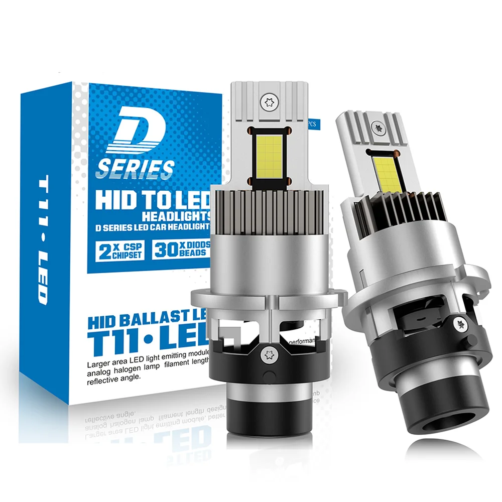 

2 шт. мощные светодиодные лампы для фар D2S D4S 160 Вт, супер яркие D1S D3S D8S Canbus без ошибок D4R D2R для автомобильной лампы 6000K Plug & Play 12 В