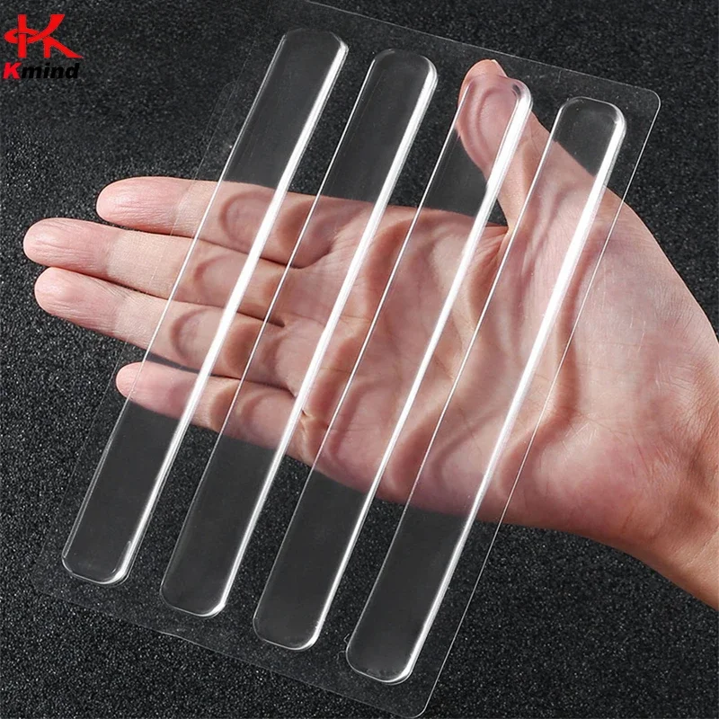 KMIND 10Pcs Car Door Transparent Tape Anti Collision Protector Sticker Door Edge Protection Guard Strip for Home Office