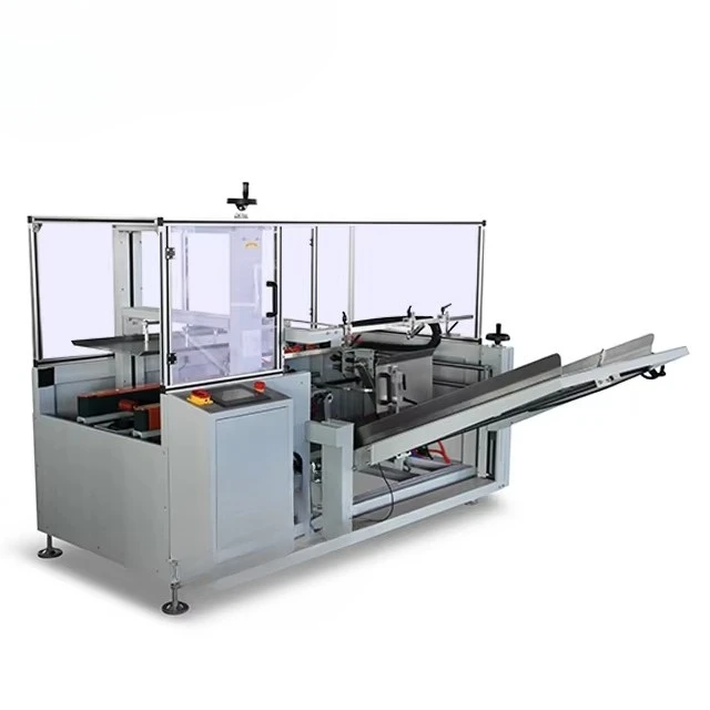 Automatic Carton Forming Machine with Programmable Controller for Food Production Industrial Production Line