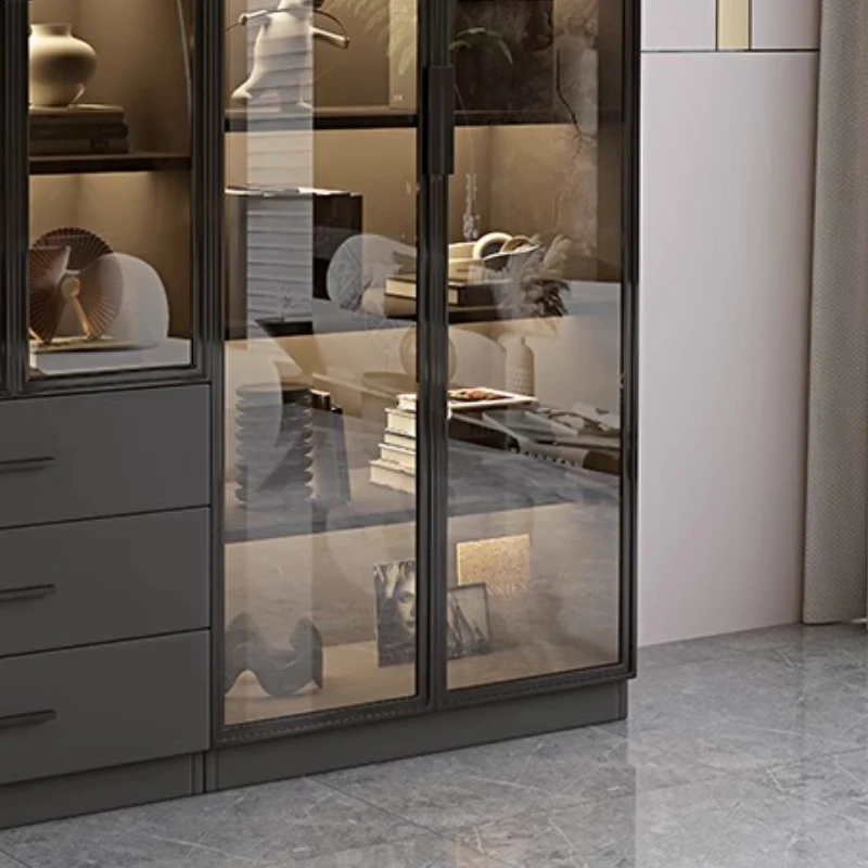 

Storage Locker Living Room Cabinets Crack Shelves Armoire Large Style Cabinets Comfortable Drawers Muebles Hogar Home Furniture