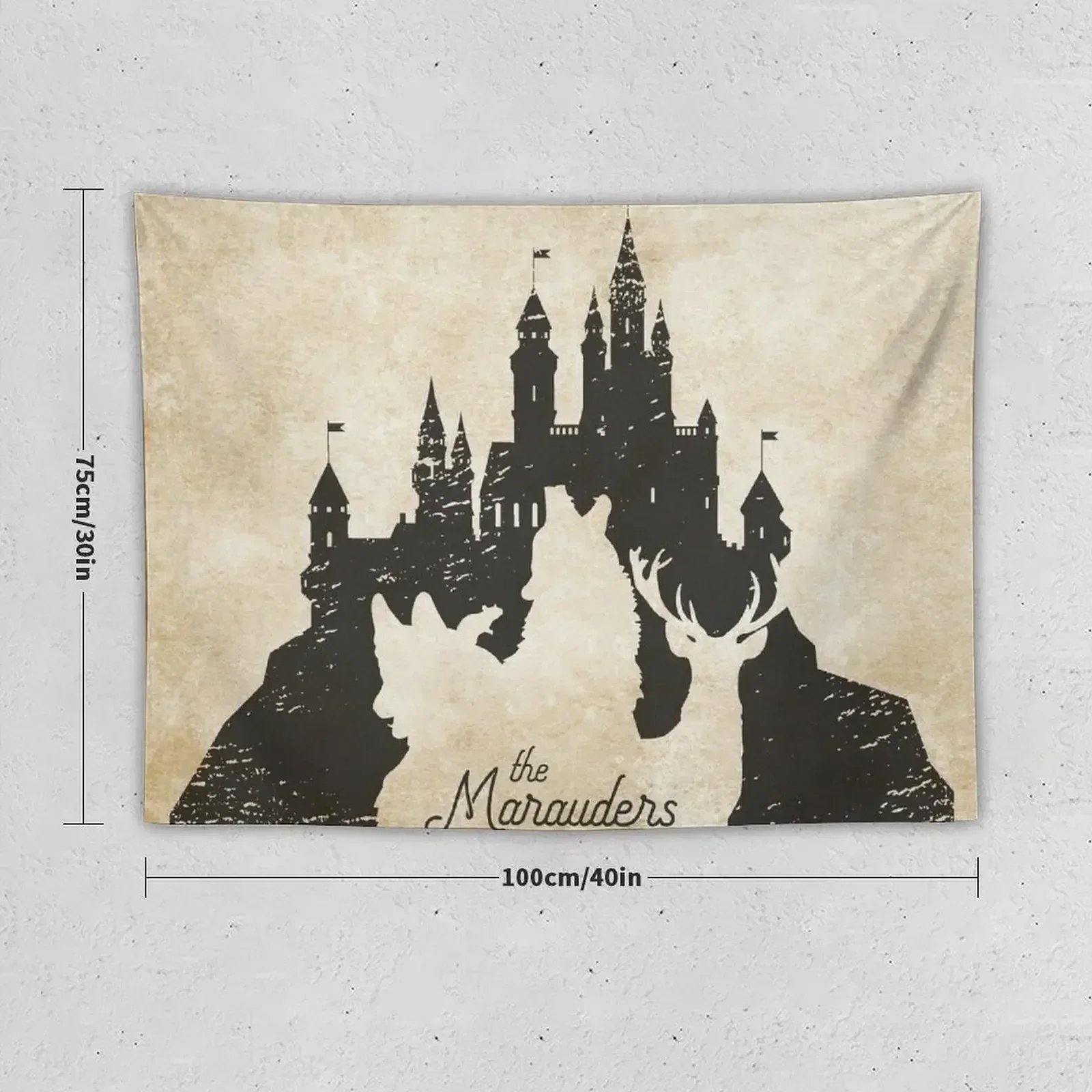 The Marauders Castle Tapestry Wall Decor Hanging Home Decorators Wall Hangings Decoration Tapestry