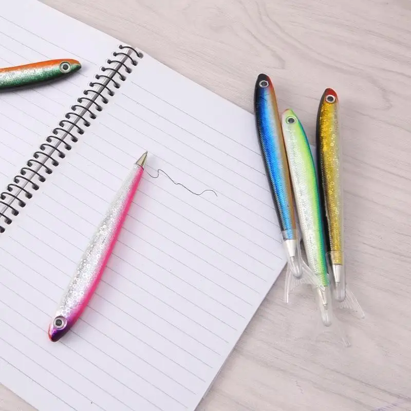 

Fish-shape Design Ballpoint Pen Mini Writing Pen for School Student Teens Office