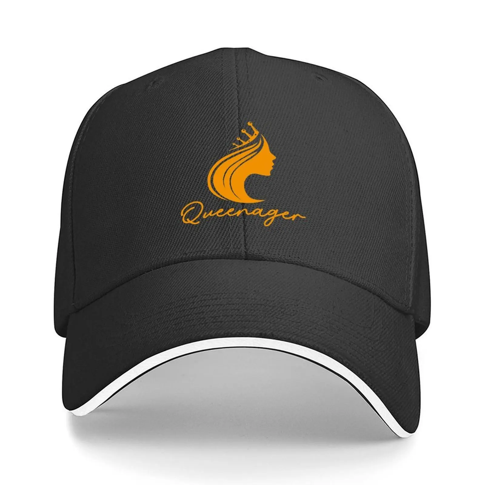 

Queenager Not a Senior Not old Grandma Women Baseball Cap derby hat Anime New In The Hat Women's Golf Wear Men's