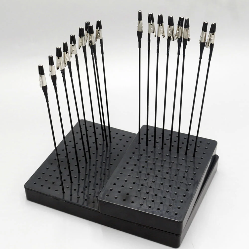 Model Coloring Table DIY Clip Base Miniatures Bamboo Stick Modeling Tool Holder Metal Clips Clamps