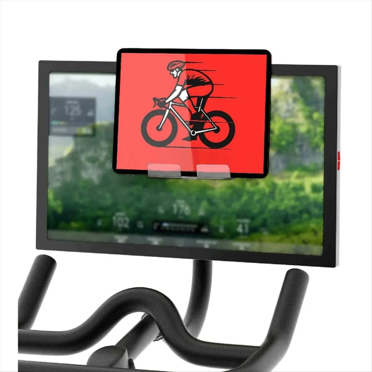 (A75U] Acrylic Treadmill Book Holder Magazine Rack EReader Treadmill Book Holder Reading Rack Portable Tablet Display Stand