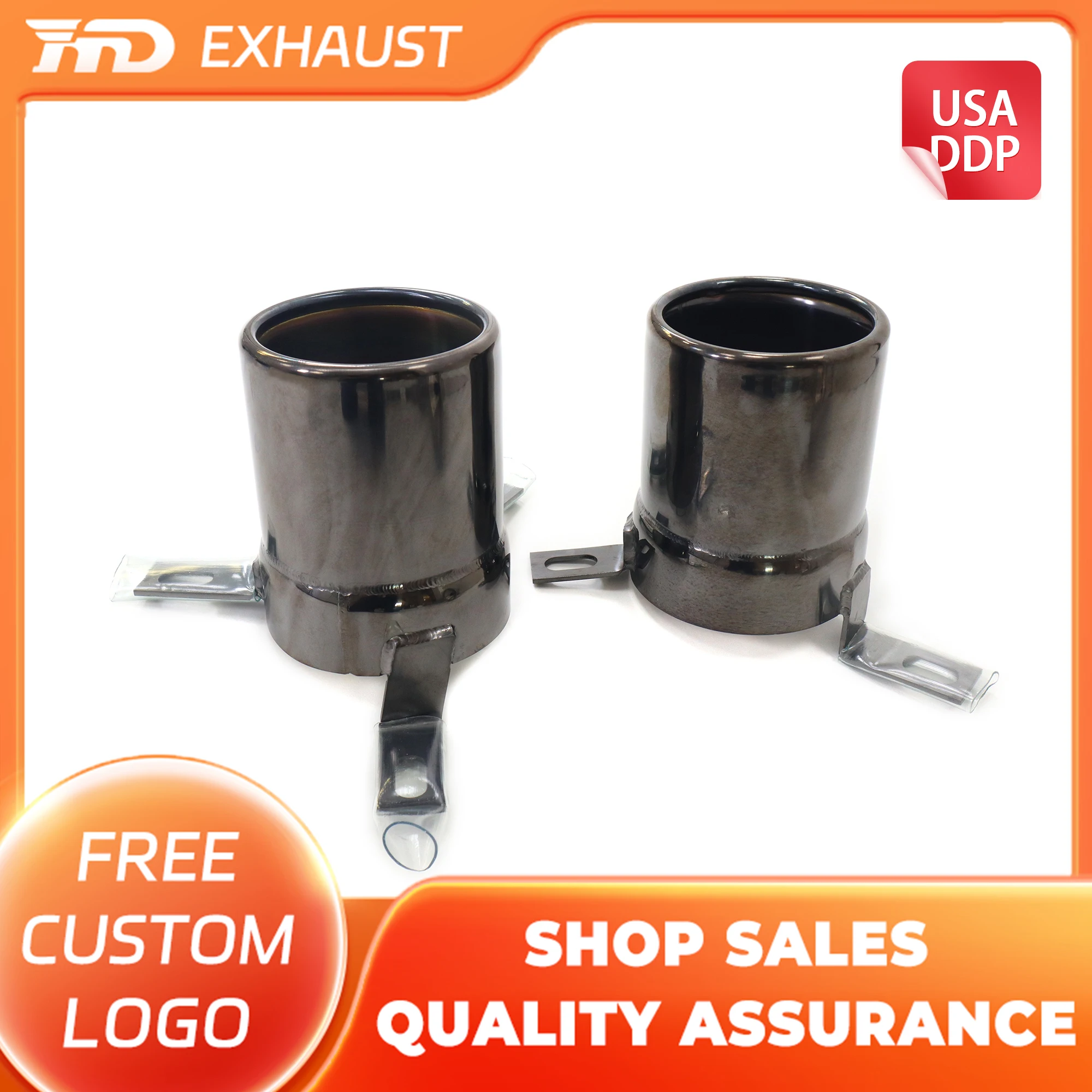 

HMD Exhaust System SS304 for Ferrari F8 for a Special Purpose Tips