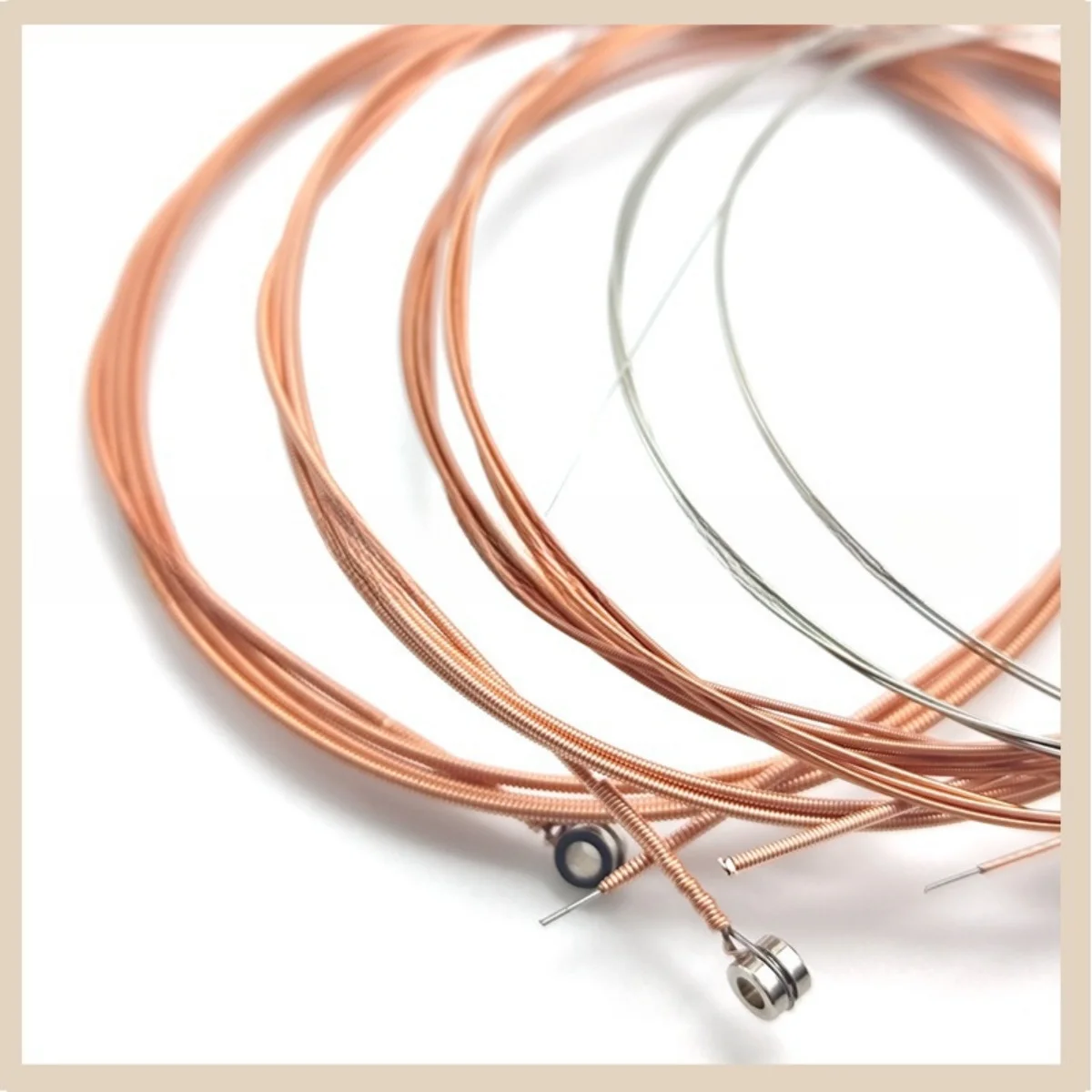 Miwayer 1 Set/6 String Acoustic Guitar String Stainless Steel,Coated Copper Alloy Wound,Quality Steel Core/for Folk Guitar Parts