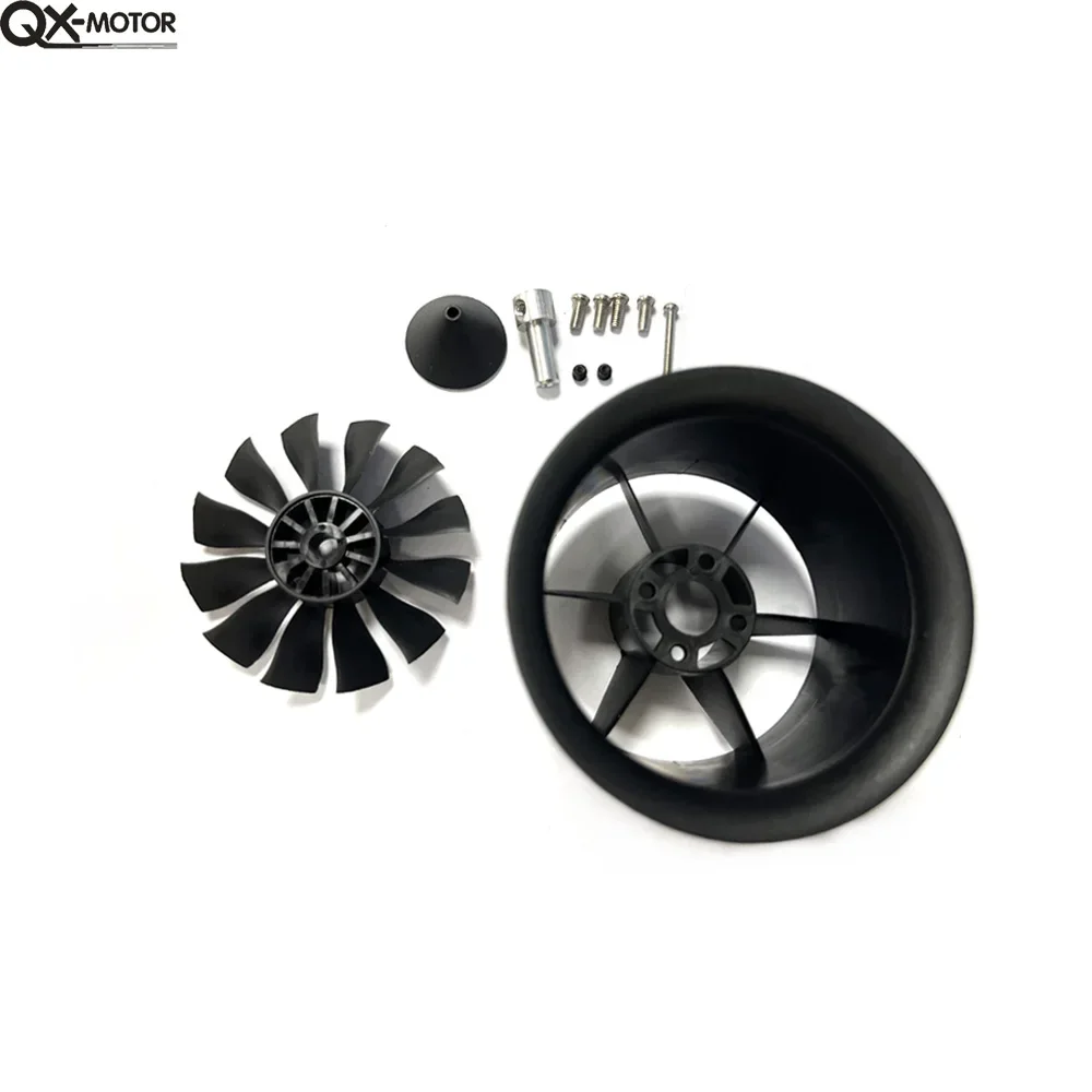 QX-Motor 50mm EDF 12 Blades Ducted Fan CW CCW Without Motor for RC Airplanes