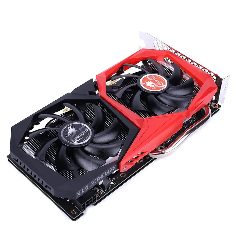 Zupełnie nowa kolorowa karta graficzna Battle AX GTX 1660 Ti 6G gtx 1660 ti 6 gb