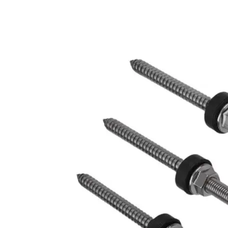 200/250mm Heavy-Duty Photovoltaic Bracket Set 4pcs Stainless Steel Double Ended Screw For Wood Roof Solar Installation