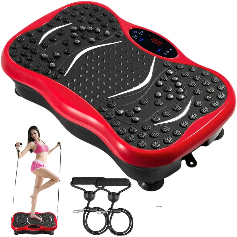 Vibration Platform Whole Body Massager Machine Exercise Fitness Smart Band