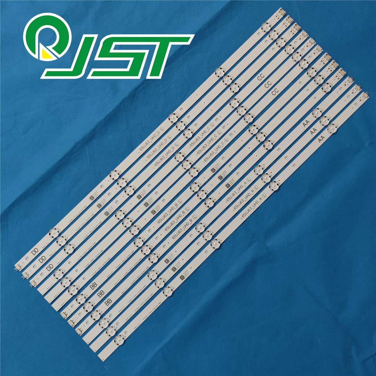 100% New 12pcs/Kit LED Strips for L G 65 TV 65UK6100YVA