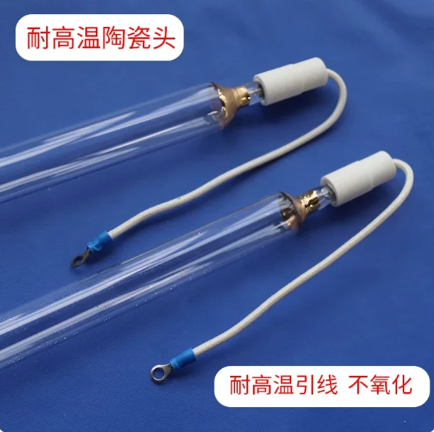 High Voltage UV Curing Lamp Tube 1KW 2KW 3KW 8KW 5.6KW 9.6KW Industrial Manufacturer with Length Specification