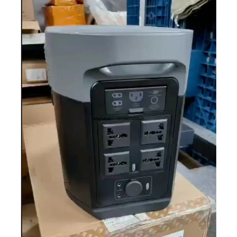 

DELTA 2 Max Station 2400W Lifepo4 Price Electric Charging 2048 Wh Portable Power Station Home Backup 12V 100Ah 10kWh Stackable